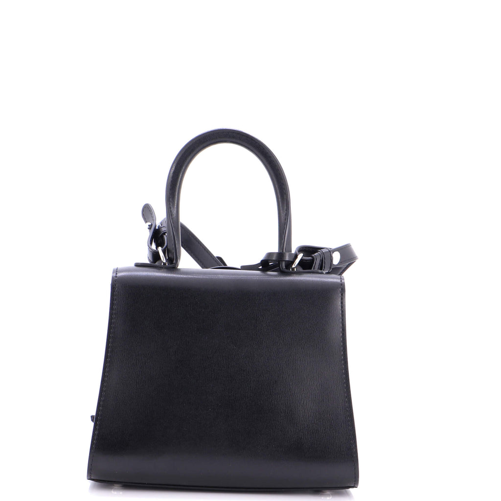 Brillant Top Handle Bag Leather Mini
