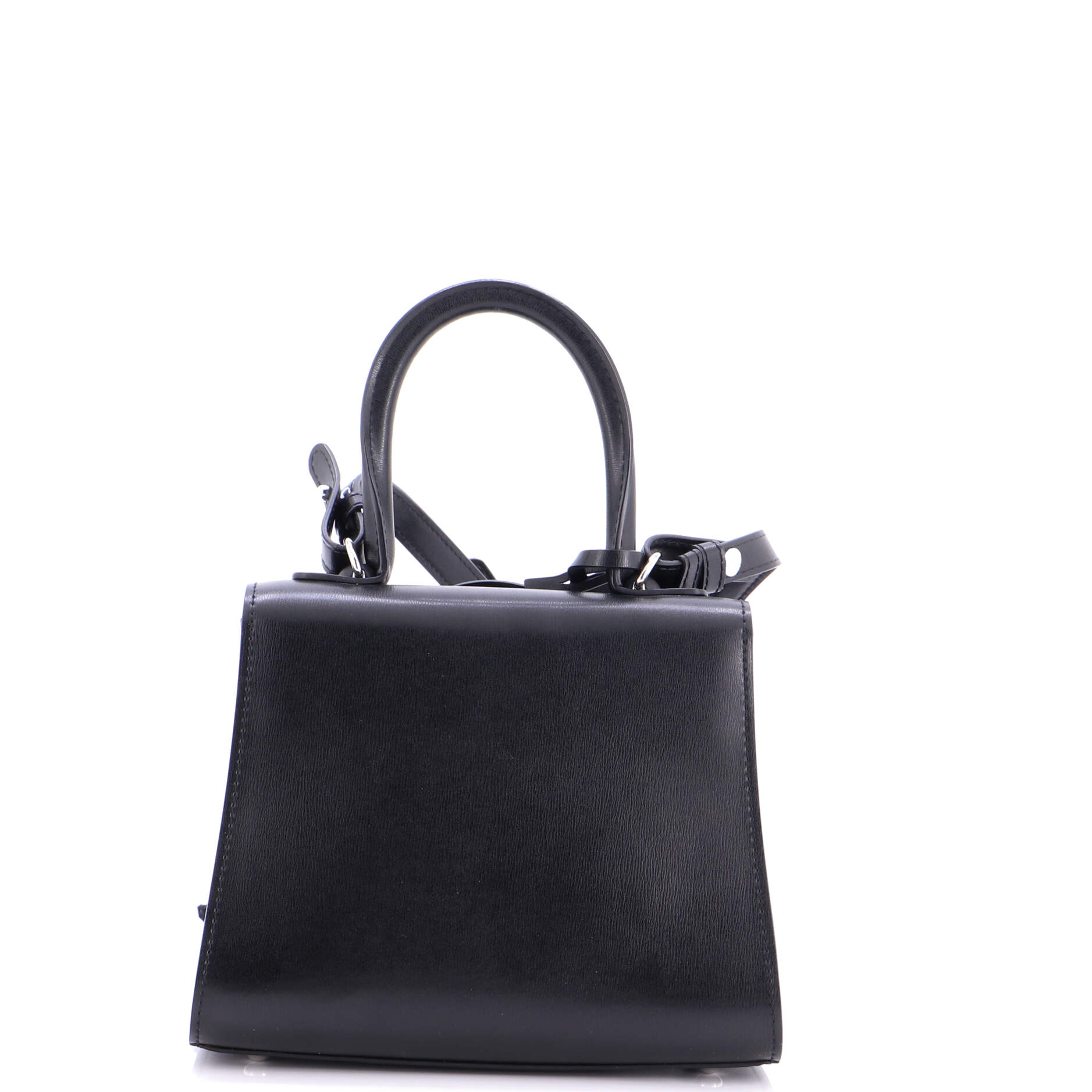 Brillant Top Handle Bag Leather Mini