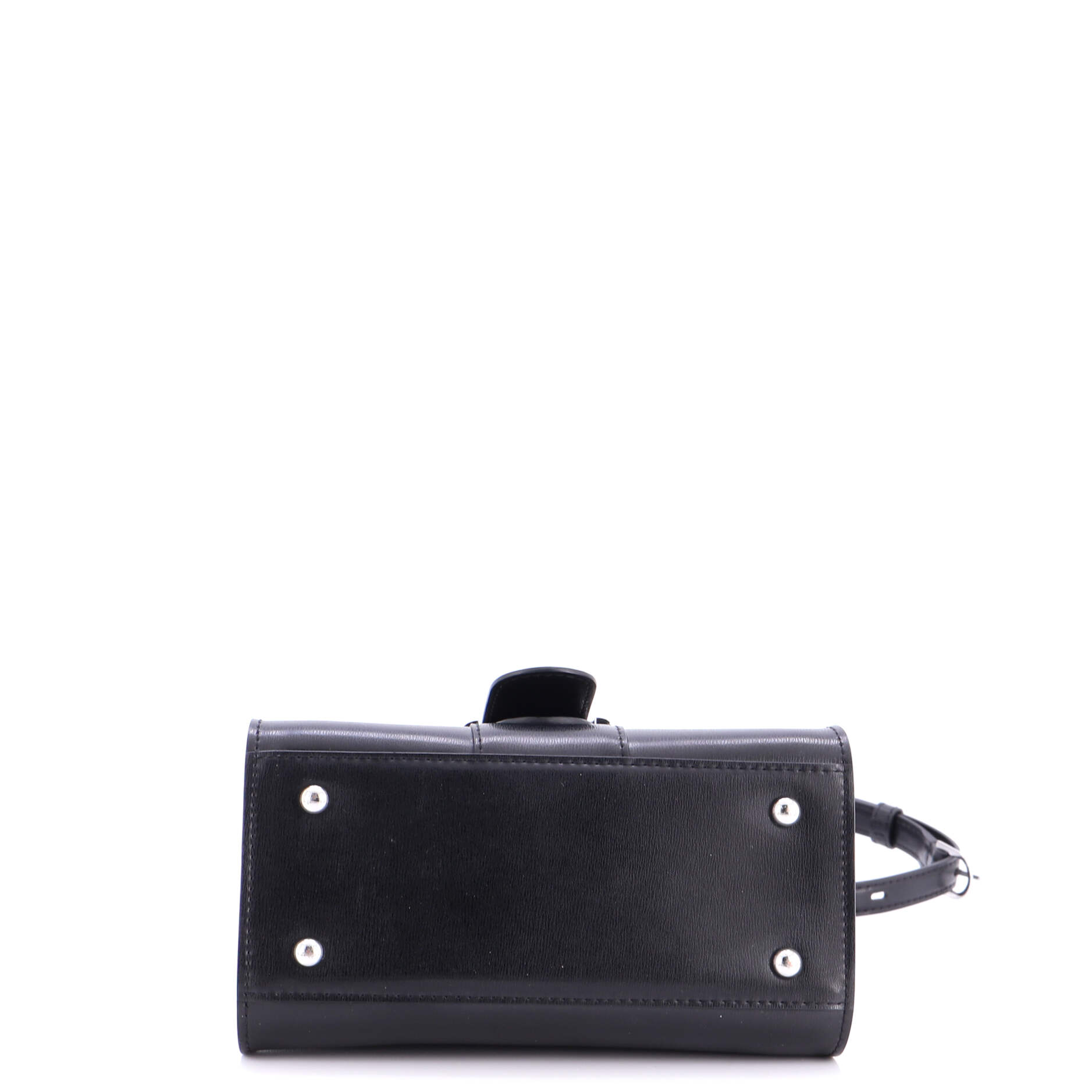 Brillant Top Handle Bag Leather Mini