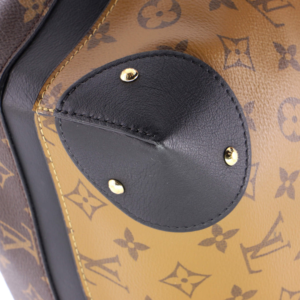 Triangle Softy Bag Reverse Monogram Canvas