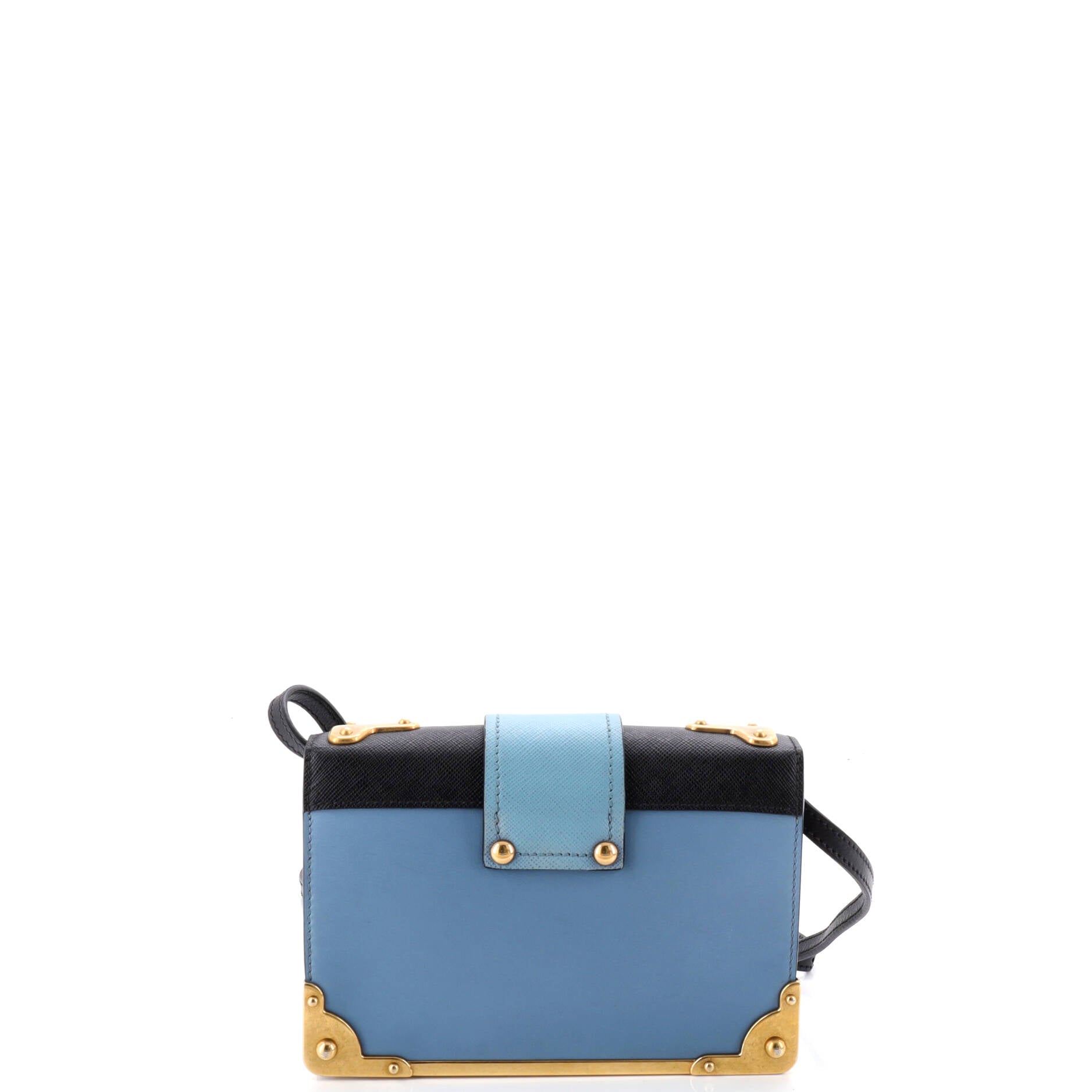 Cahier Crossbody Bag Embellished Leather Small