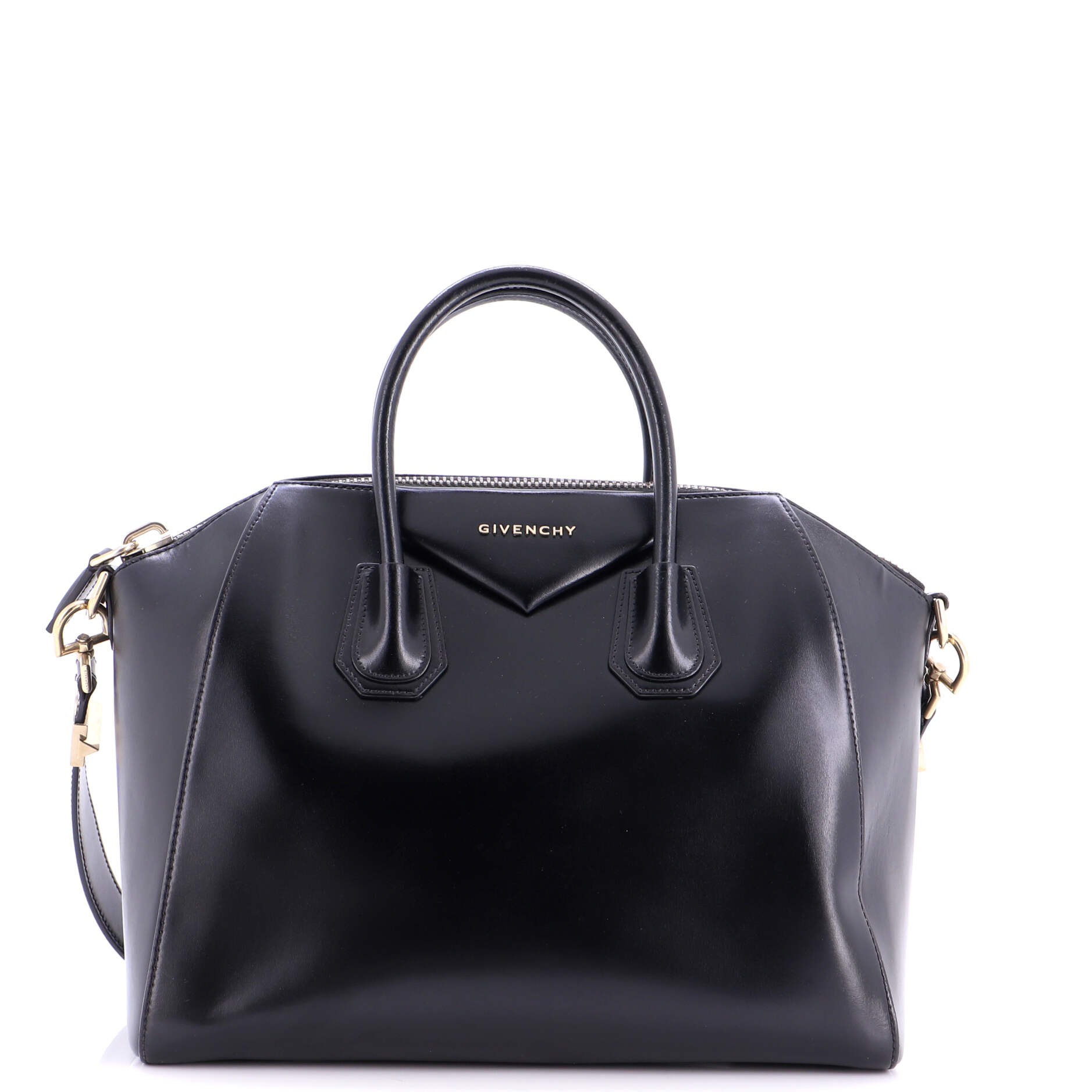 Antigona Bag Glazed Leather Medium
