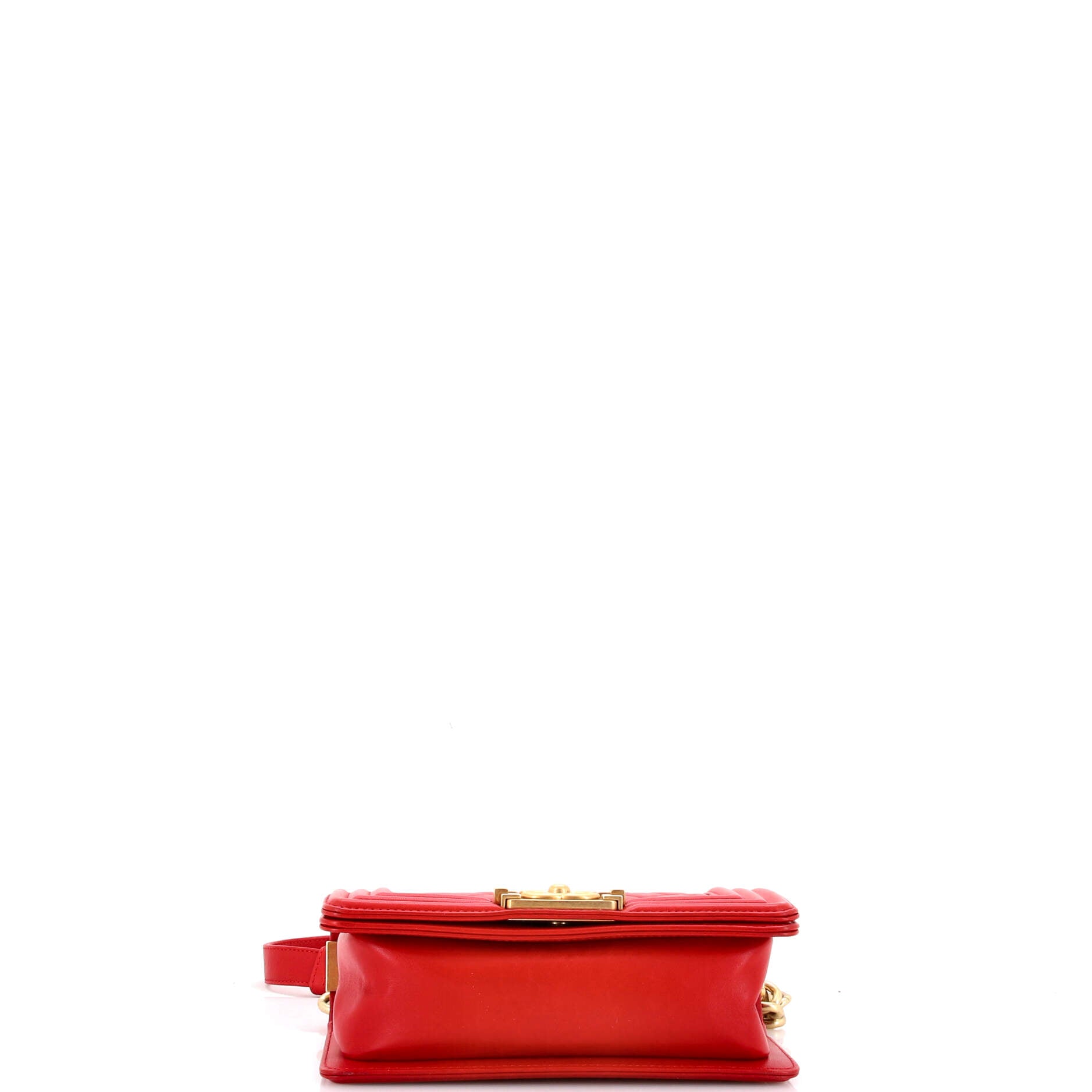 Boy Flap Bag Quilted Lambskin Small