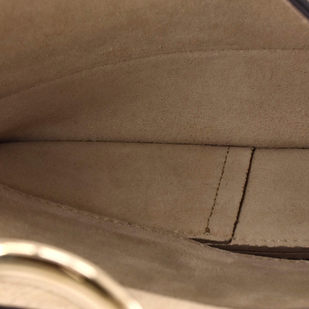Faye Shoulder Bag Leather and Suede Medium