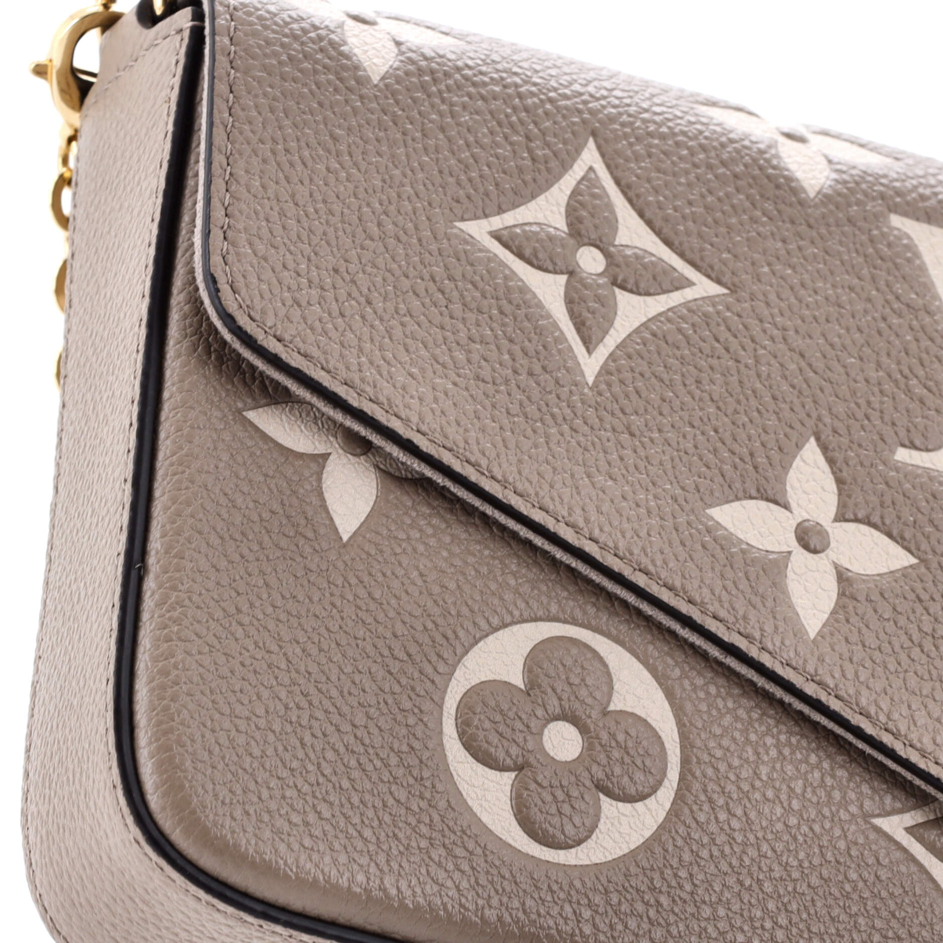 Felicie Pochette Bicolor Monogram Empreinte Giant
