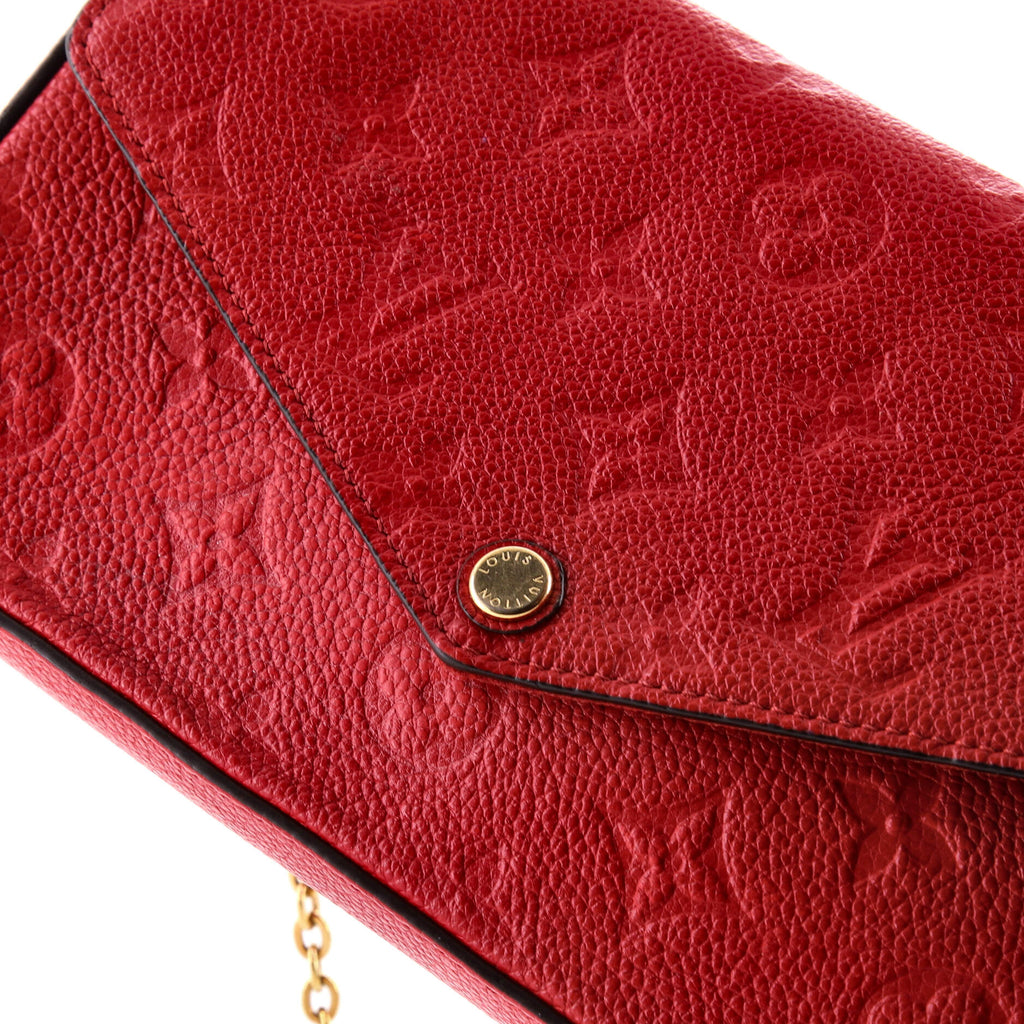 Felicie Pochette Monogram Empreinte Leather
