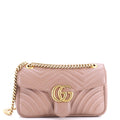 GG Marmont Flap Bag Matelasse Leather Medium