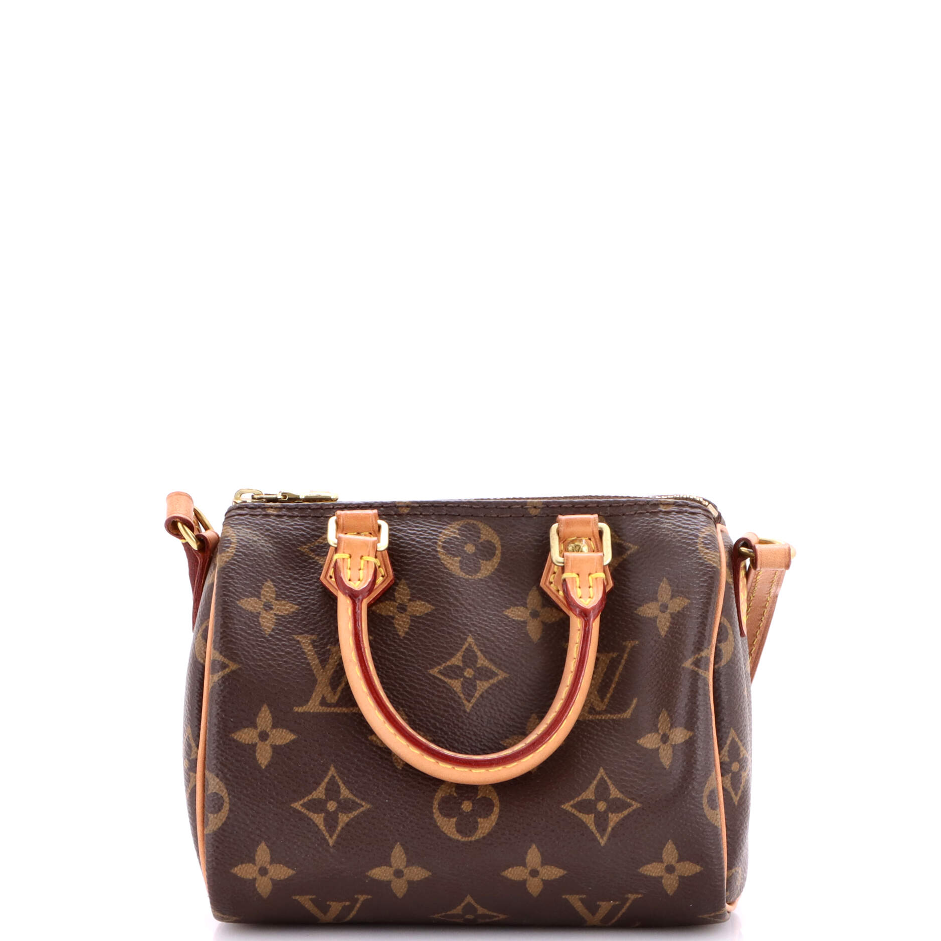 Speedy Bandouliere Bag Monogram Canvas Nano