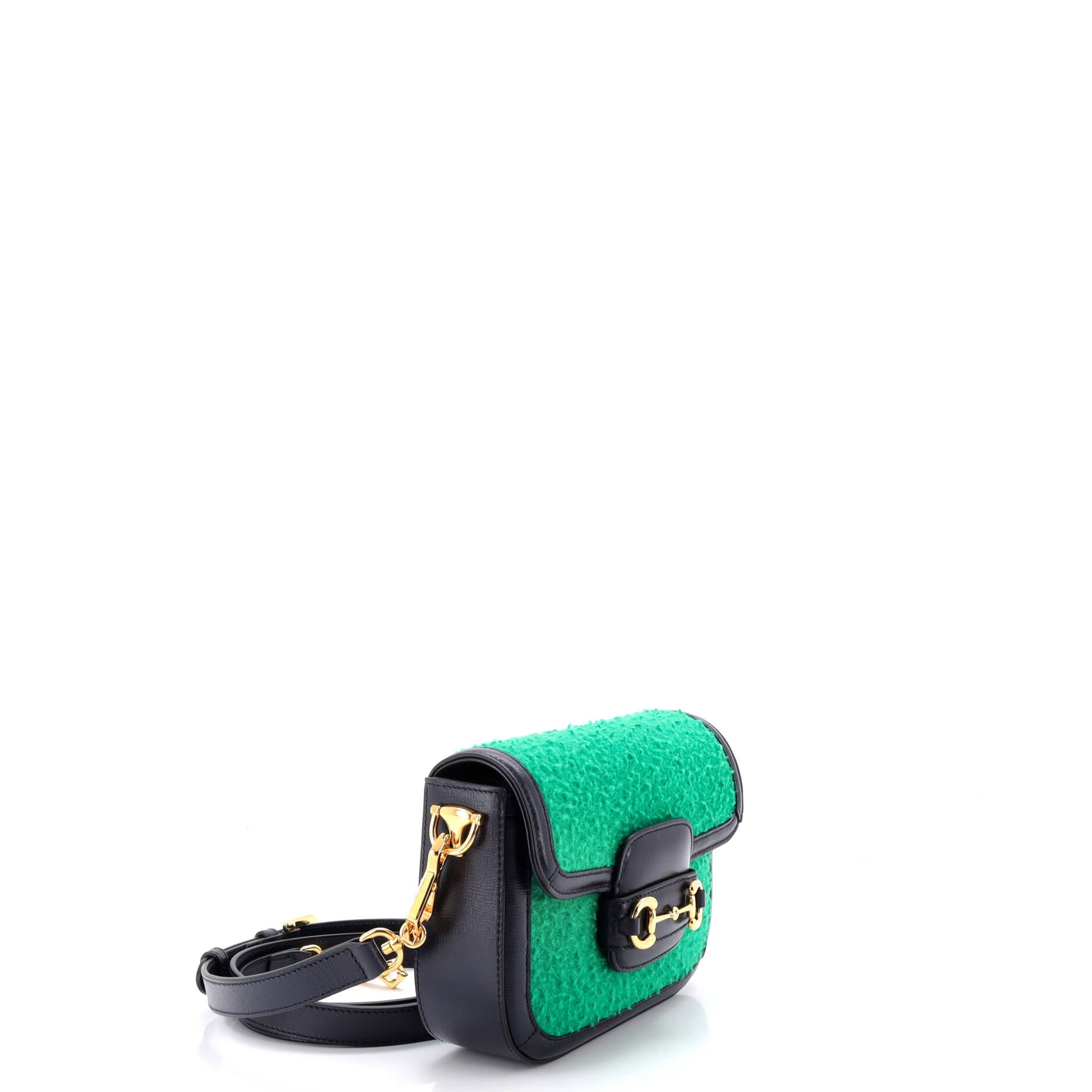 Horsebit 1955 Shoulder Bag Wool Mini