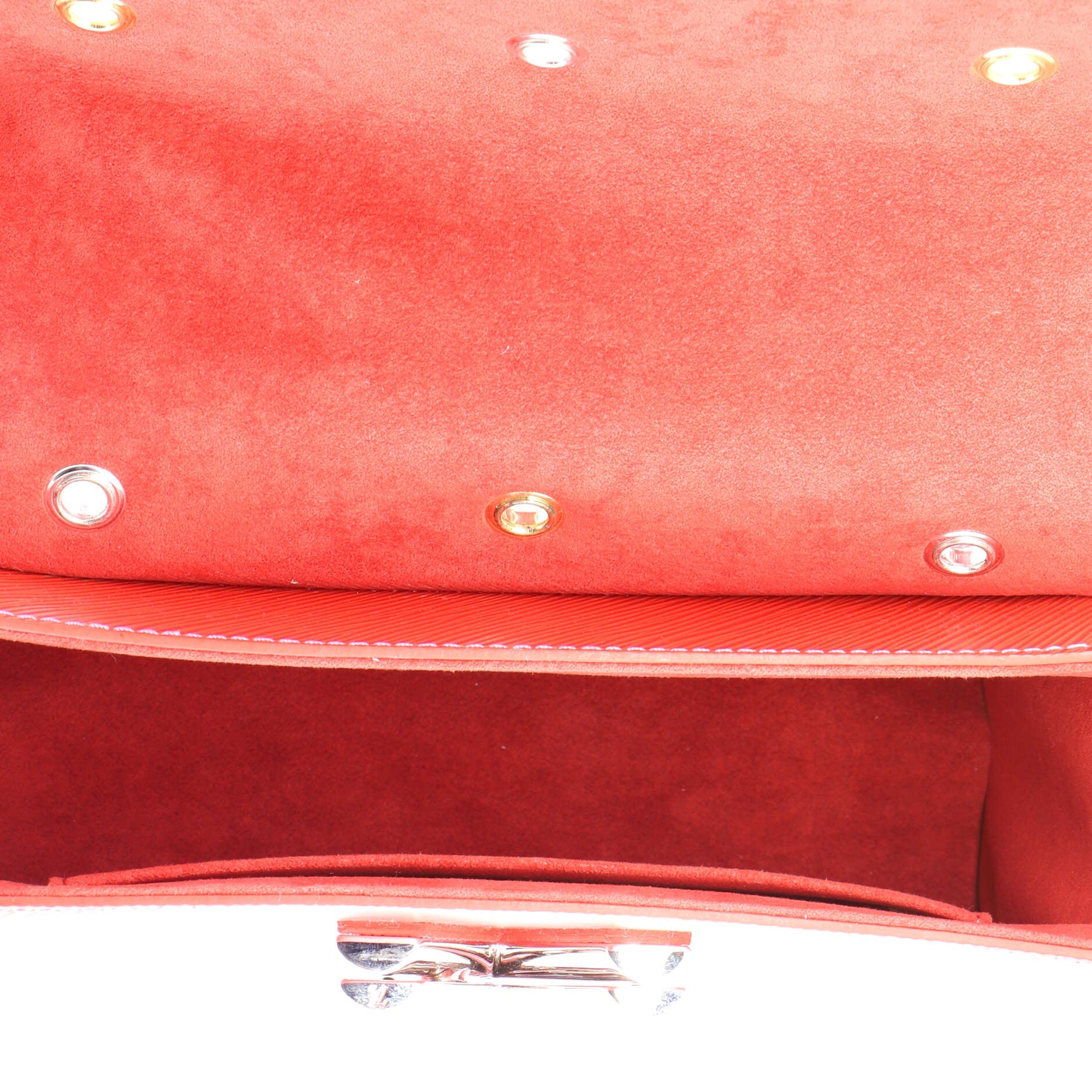 Twist Handbag Limited Edition Flower Embellished Epi Leather MM
