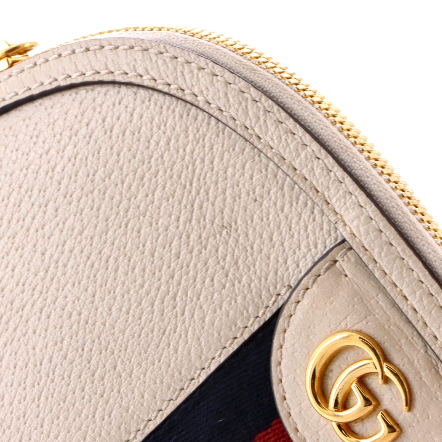 Ophidia Dome Shoulder Bag Leather Small