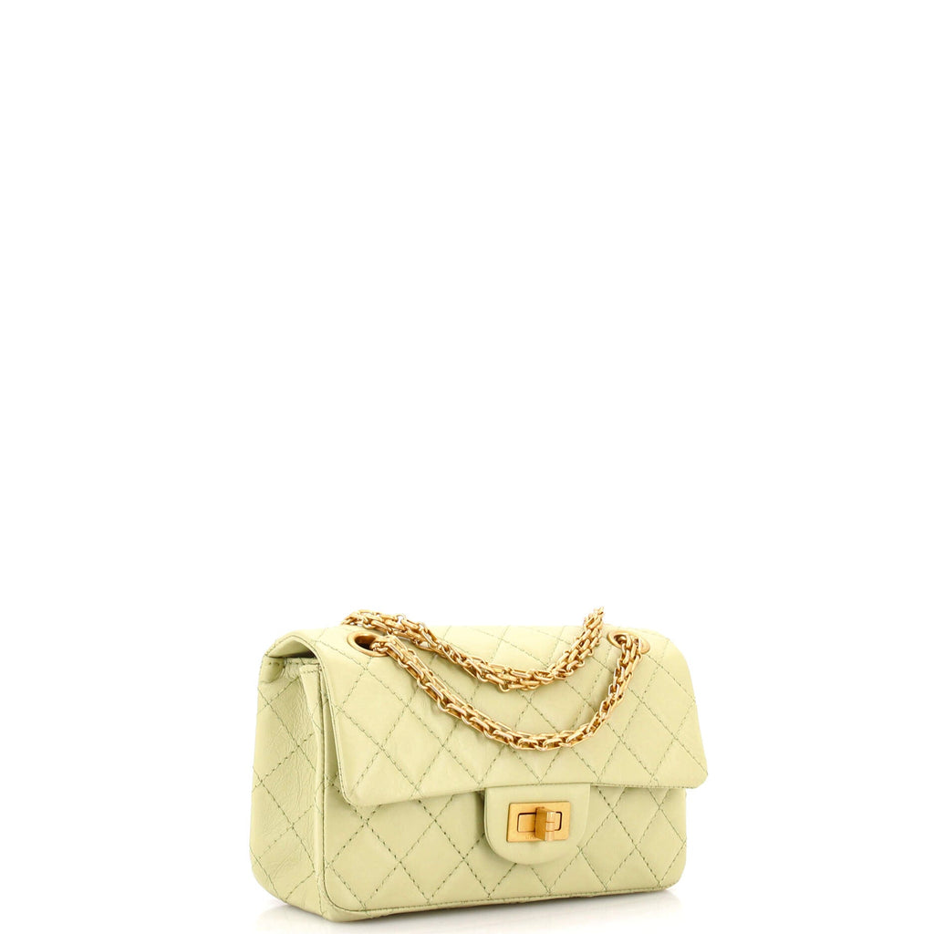 Reissue 2.55 Flap Bag Quilted Aged Calfskin Mini