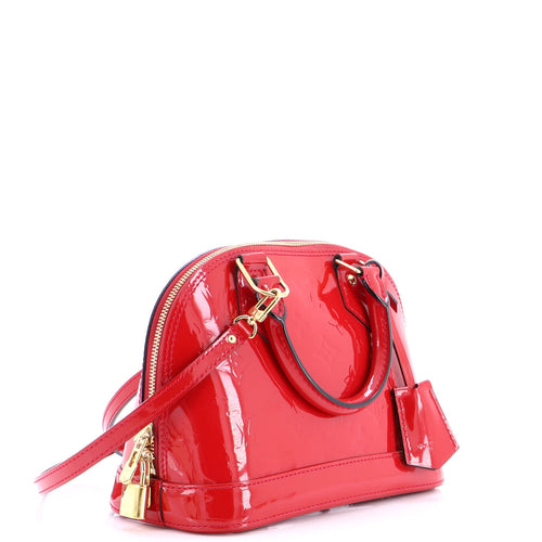 Alma Handbag Monogram Vernis BB