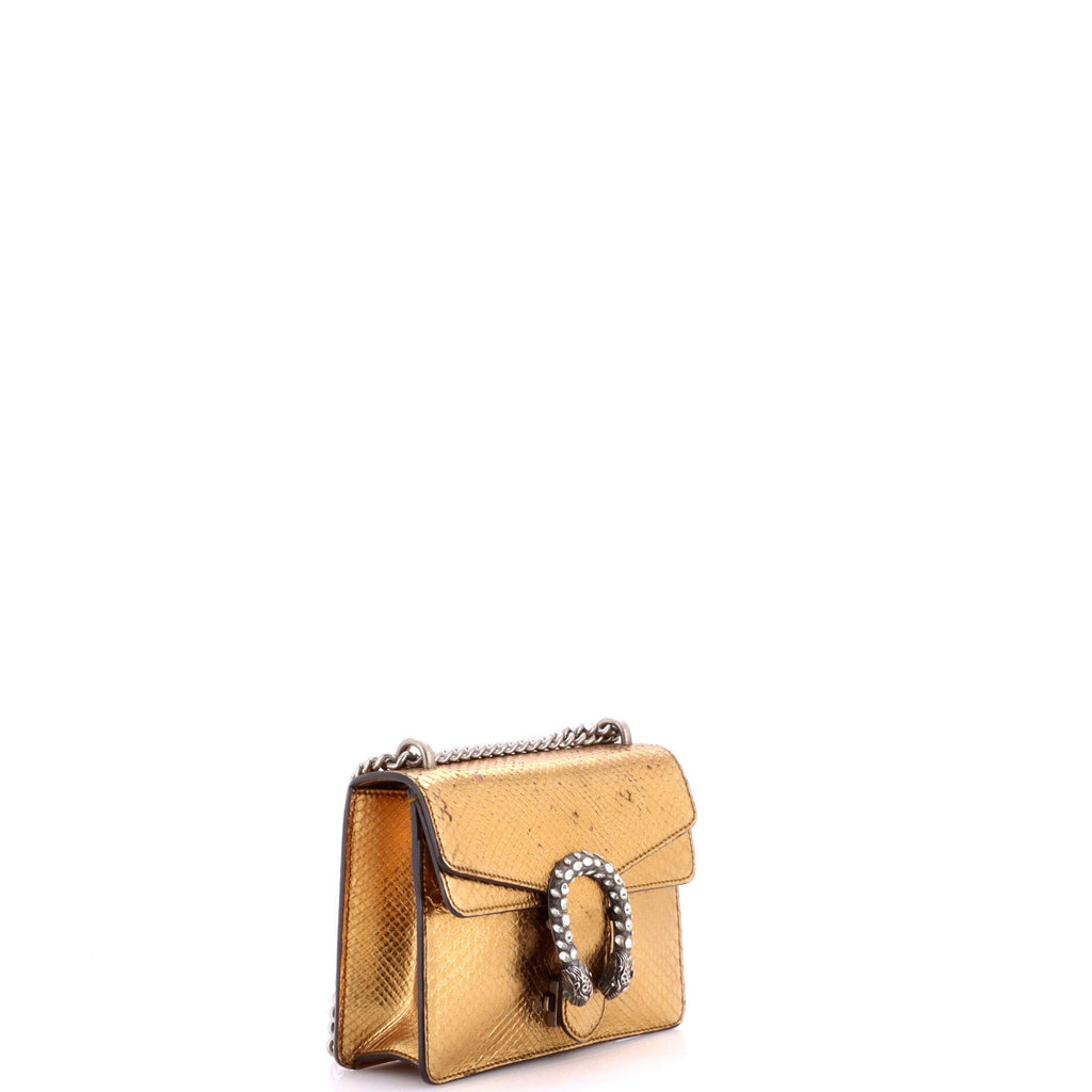 Dionysus Bag Python with Embellished Detail Mini