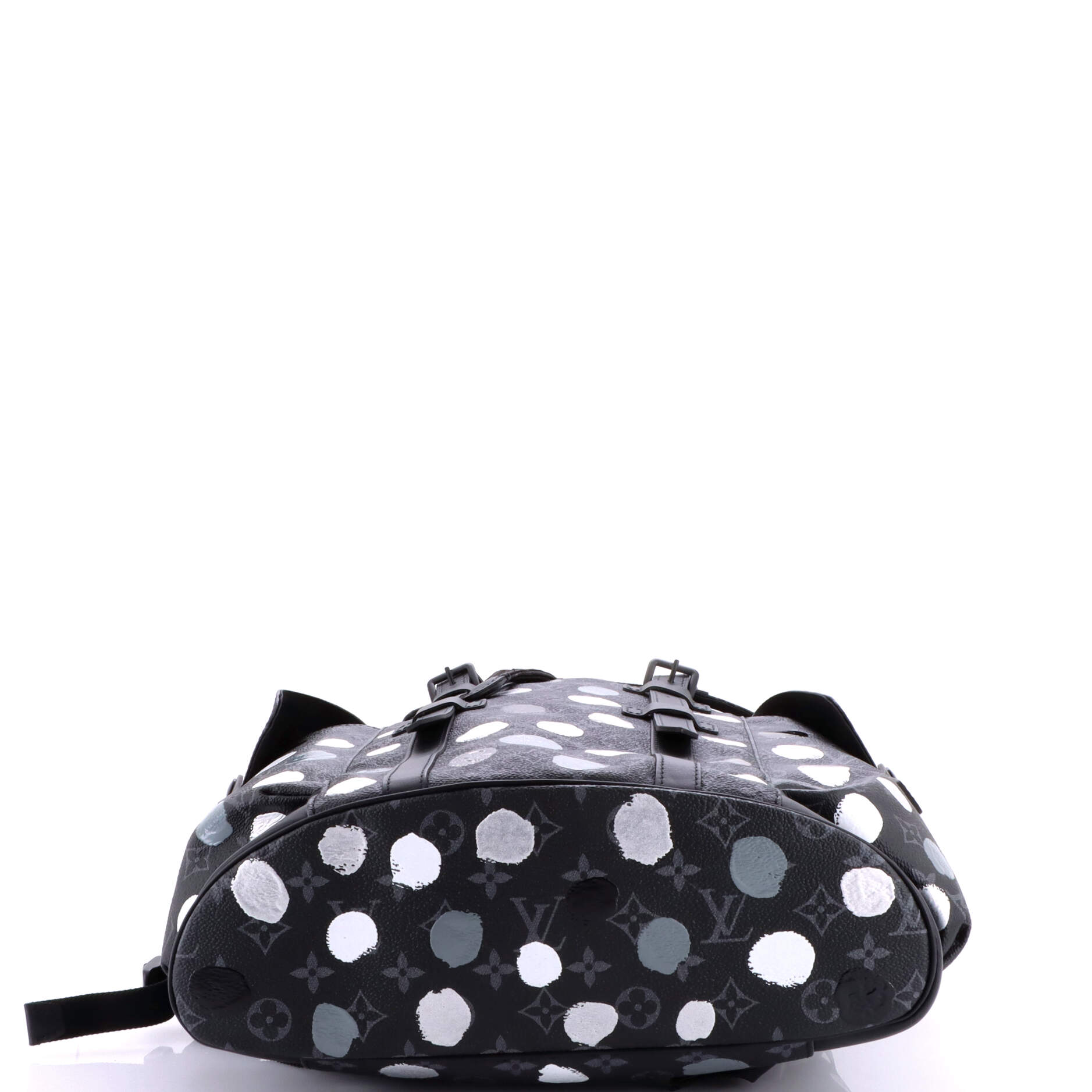 Christopher Backpack Yayoi Kusama Painted Dots Monogram Eclipse Canvas MM