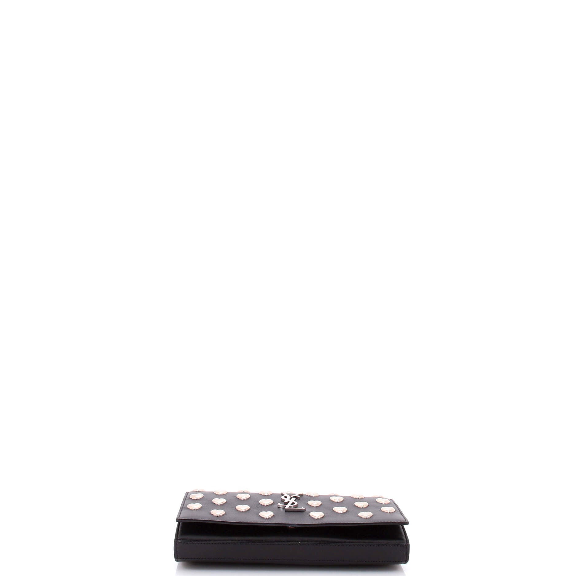Classic Monogram Wallet on Chain Studded Leather