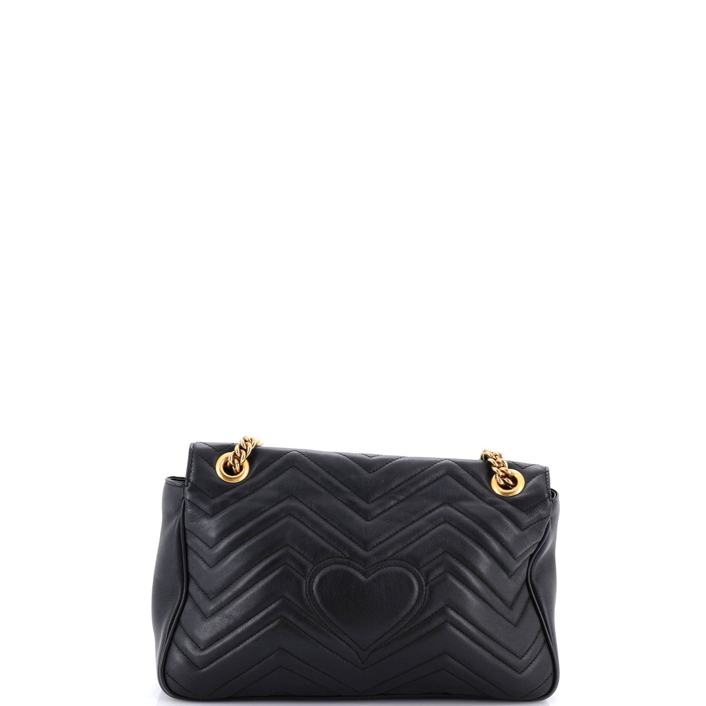GG Marmont Flap Bag Matelasse Leather Medium