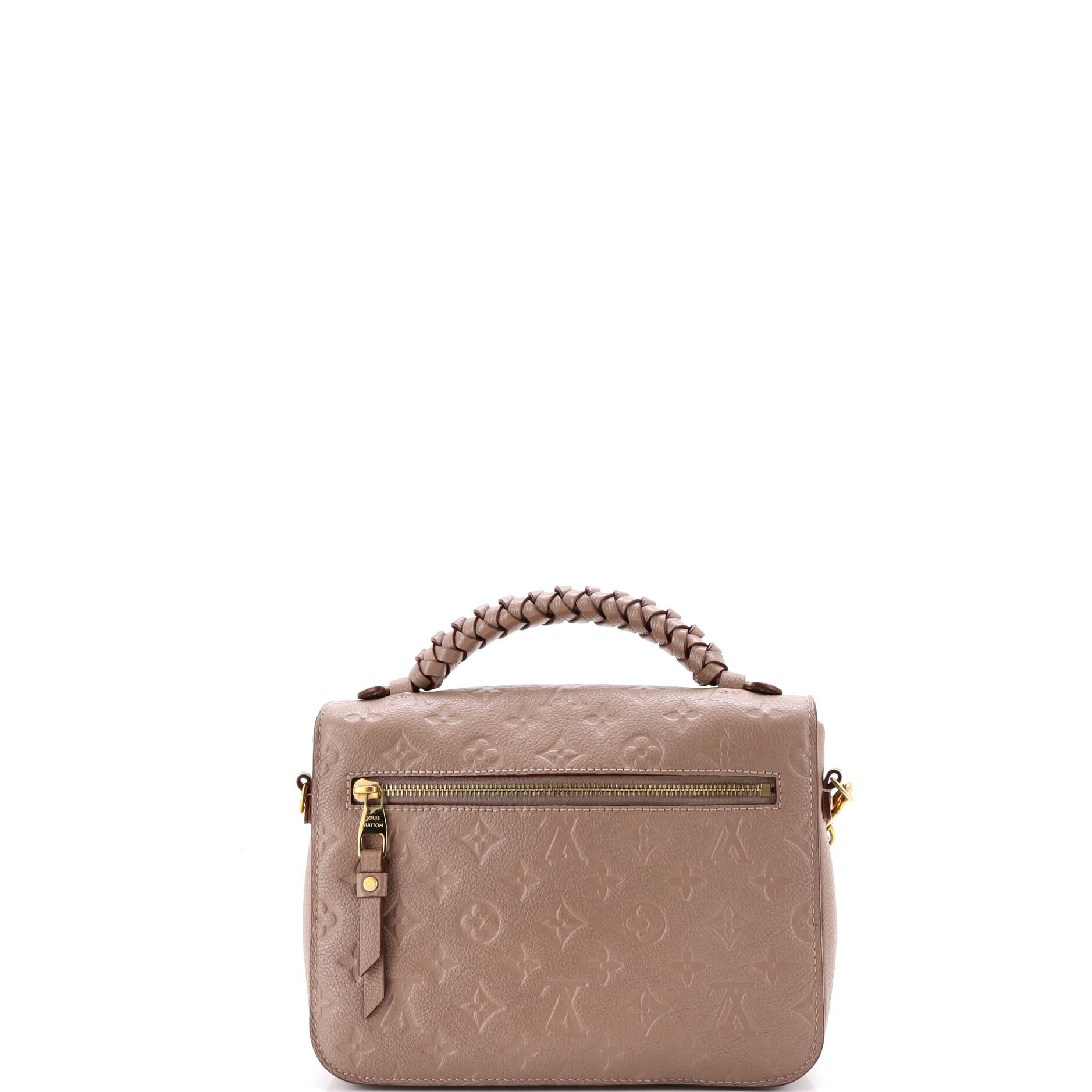 Braided Handle Pochette Metis Monogram Empreinte Leather