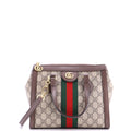 Ophidia Top Handle Tote GG Coated Canvas Small