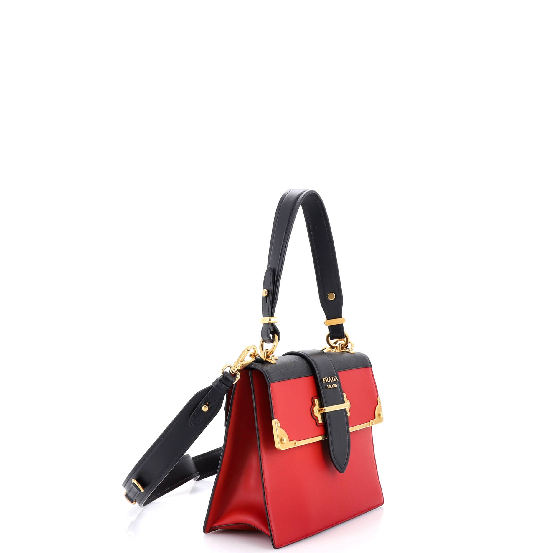 Cahier Convertible Shoulder Bag City Calf and Saffiano Medium