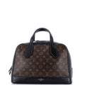 Dora Handbag Monogram Canvas and Calfskin MM