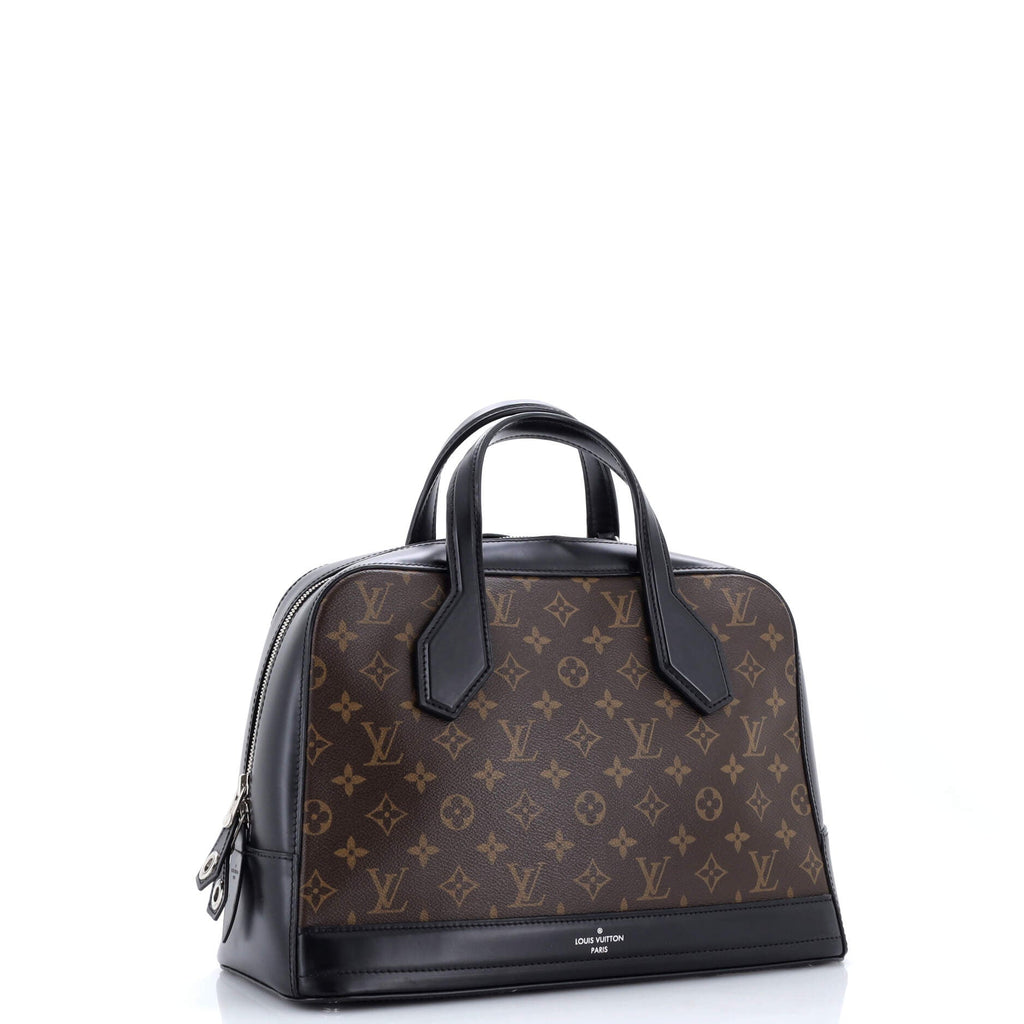 Dora Handbag Monogram Canvas and Calfskin MM