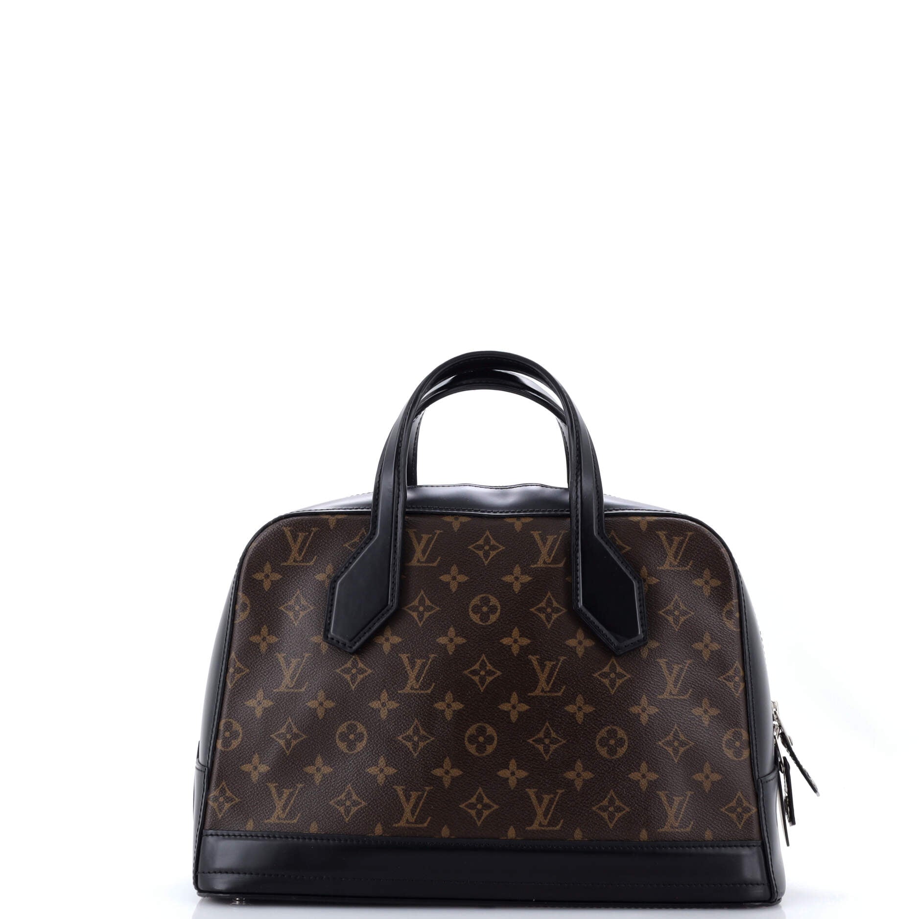 Dora Handbag Monogram Canvas and Calfskin MM