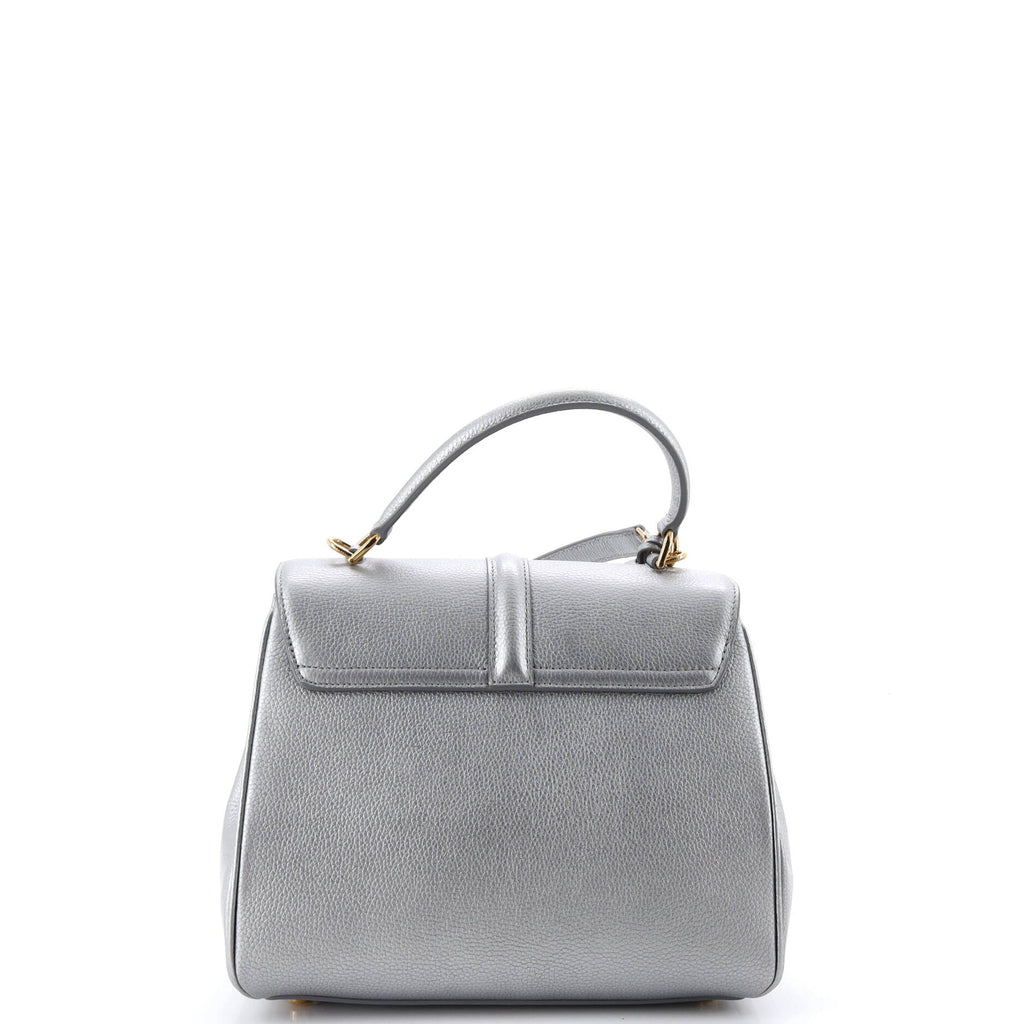 16 Top Handle Bag Grained Calfskin Small