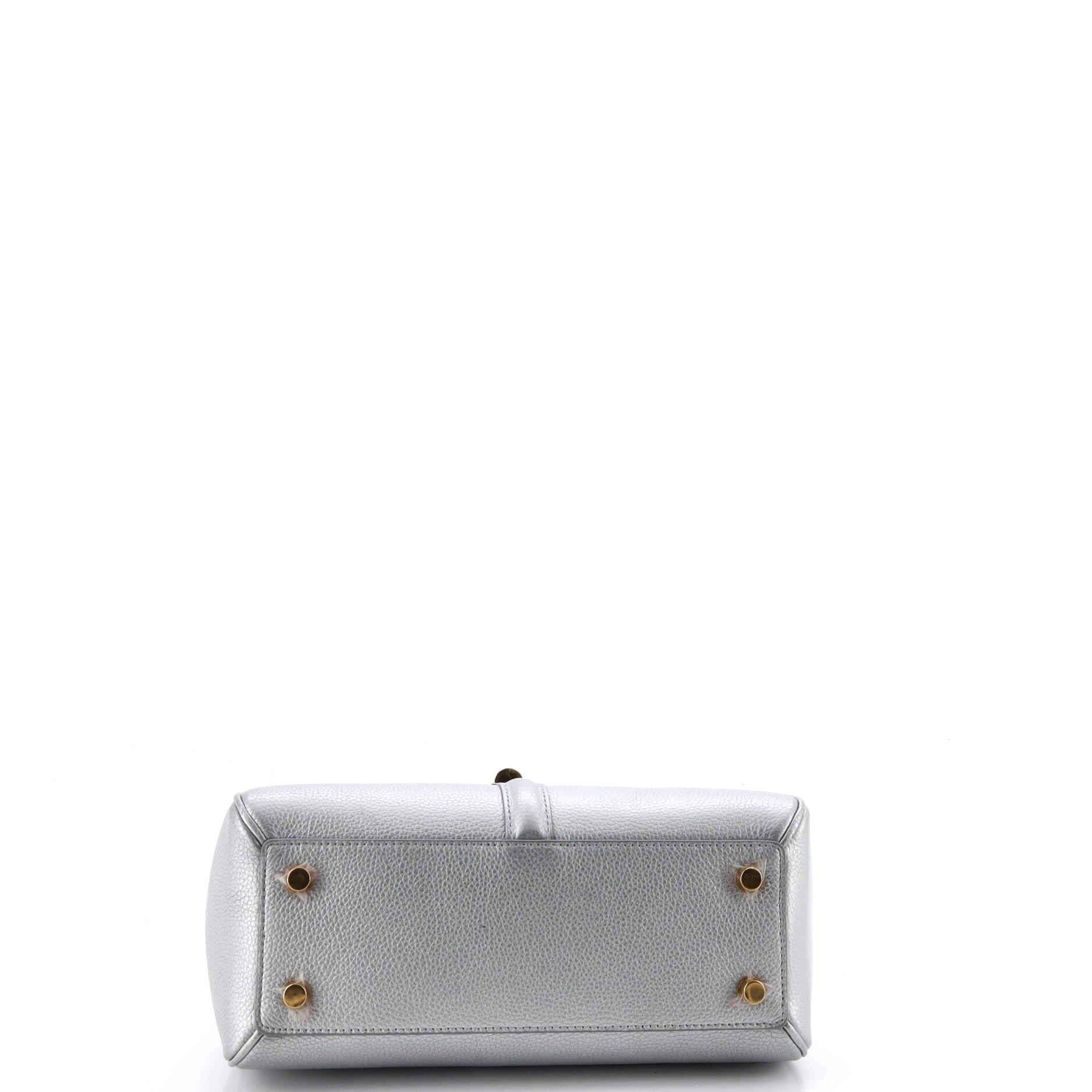 16 Top Handle Bag Grained Calfskin Small