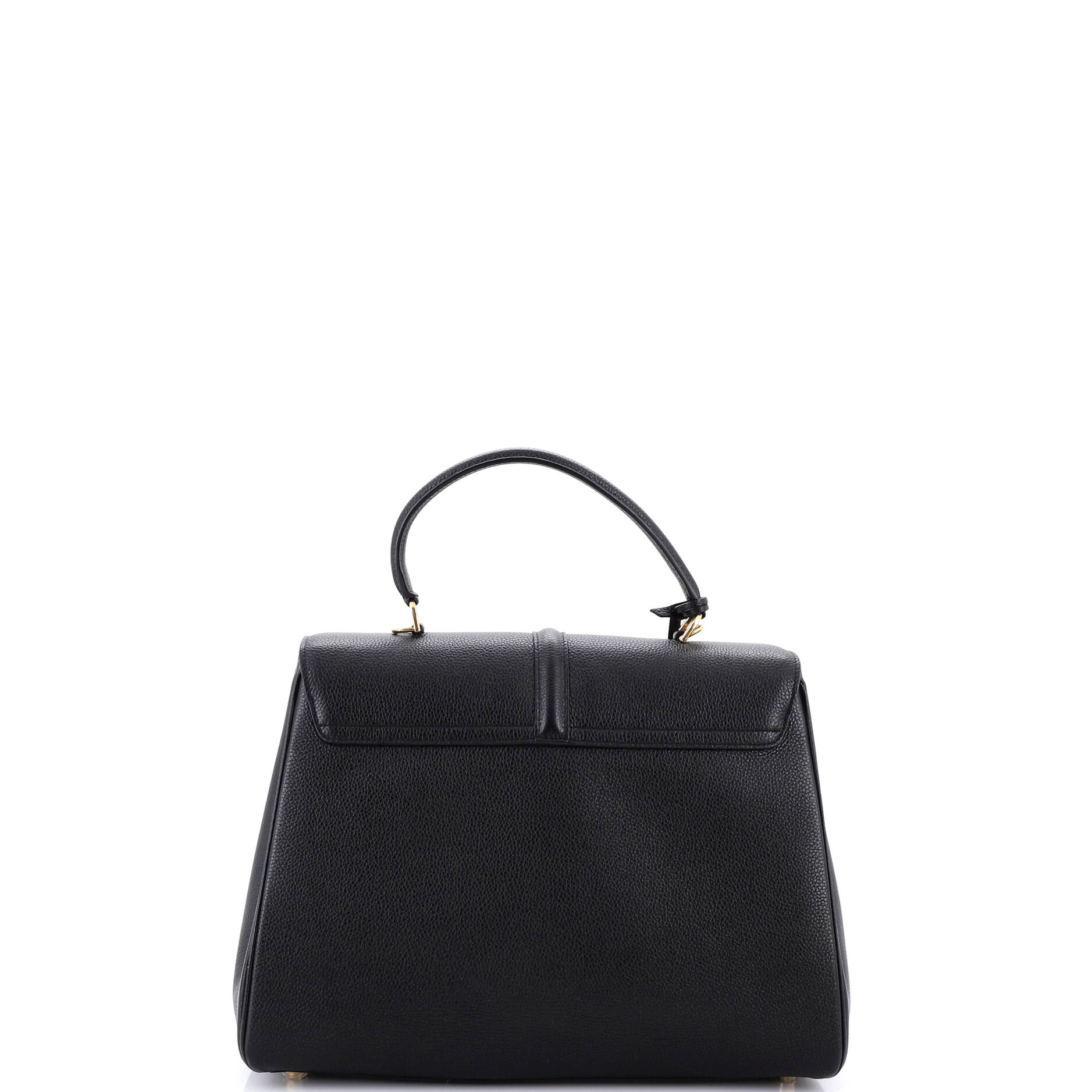16 Top Handle Bag Grained Calfskin Medium