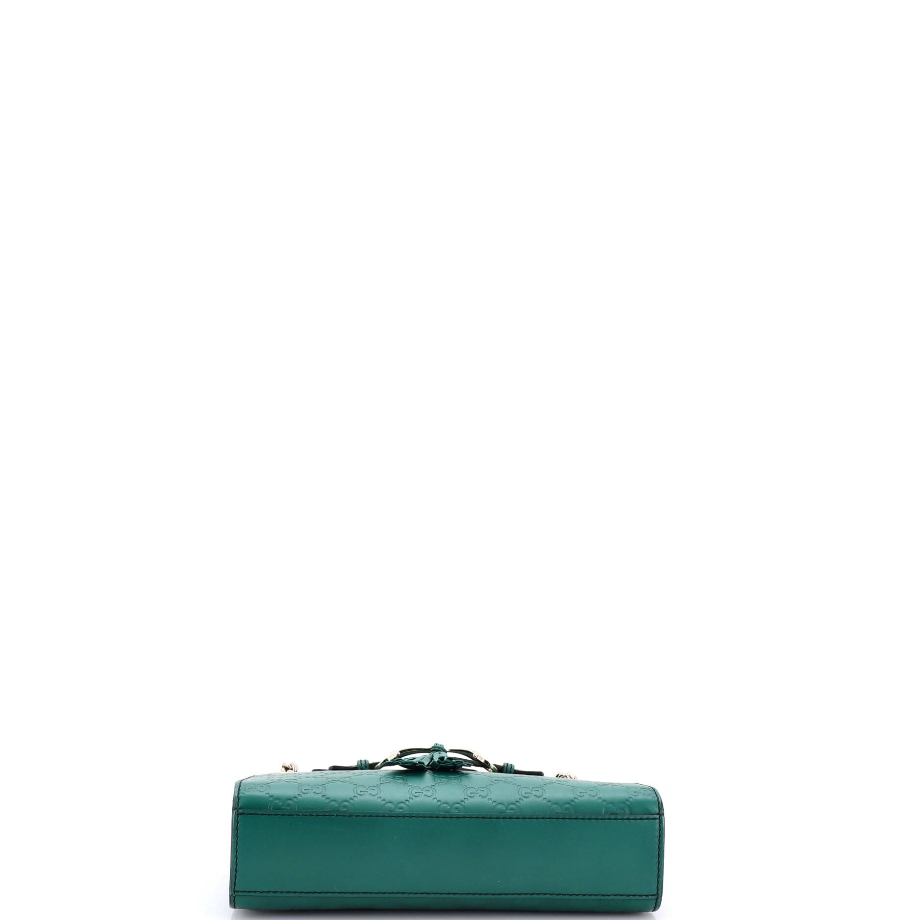 Emily Chain Flap Shoulder Bag Guccissima Leather Small
