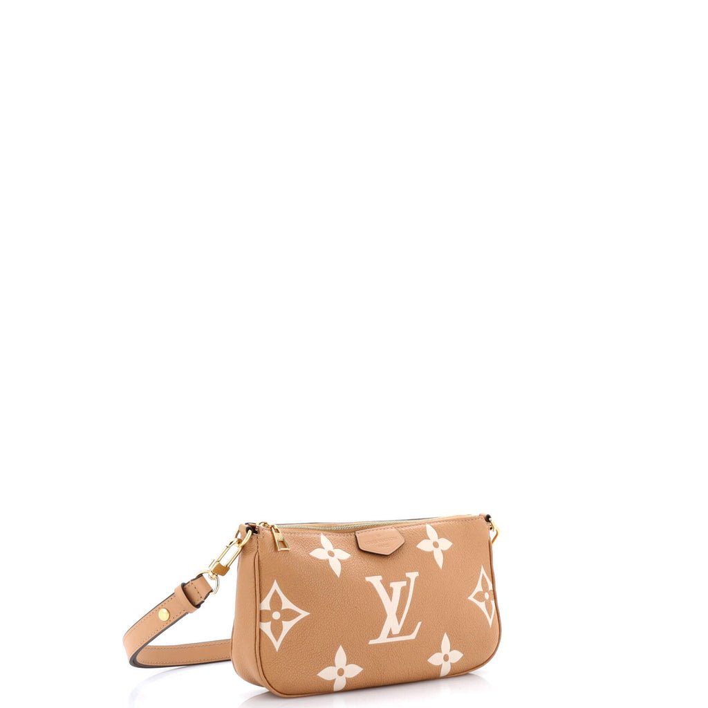 Multi Pochette Accessoires Bicolor Monogram Empreinte Giant