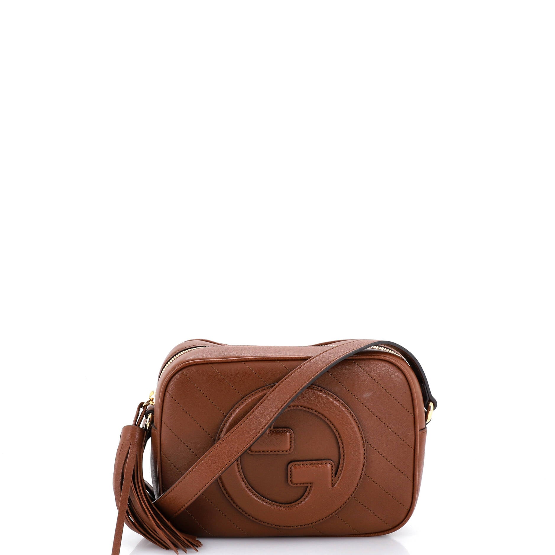 Blondie NM Camera Shoulder Bag Diagonal Quilted Leather Small