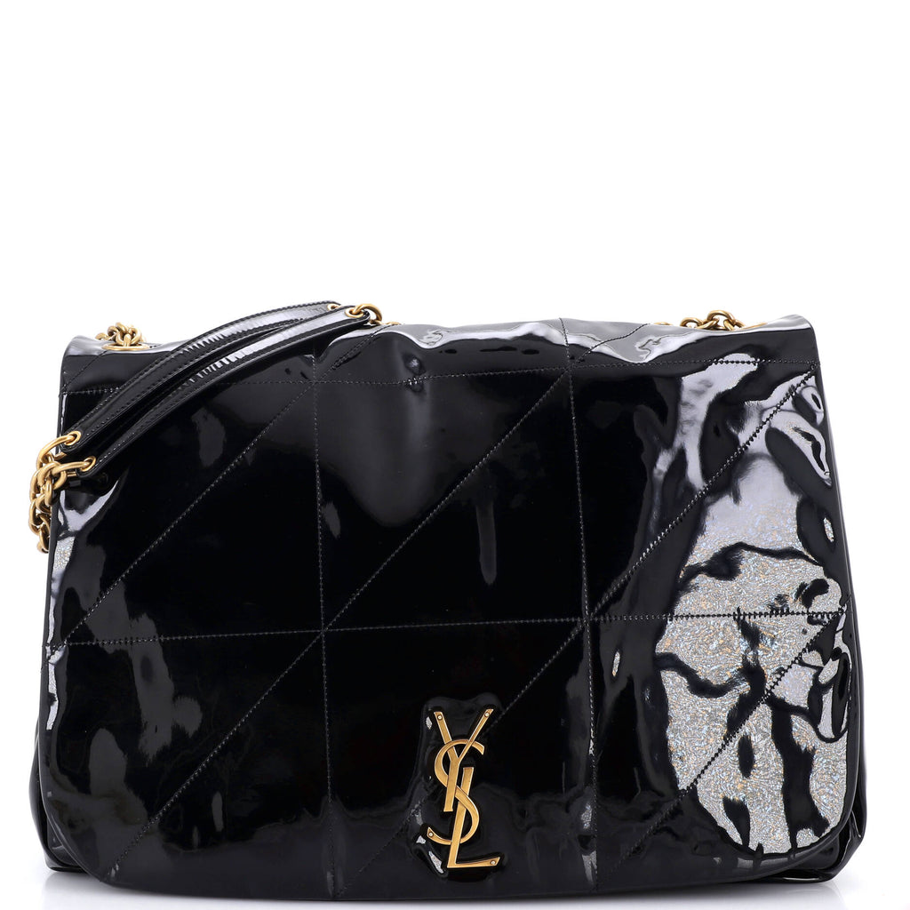Jamie 4.3 Shoulder Bag Quilted Patent Large