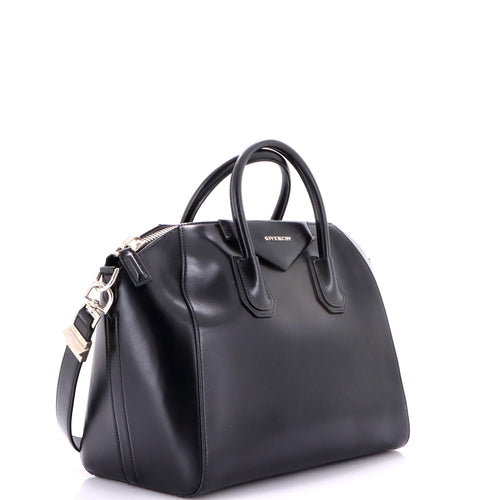 Antigona Bag Glazed Leather Medium