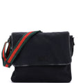 Web Strap Flap Messenger GG Canvas Medium