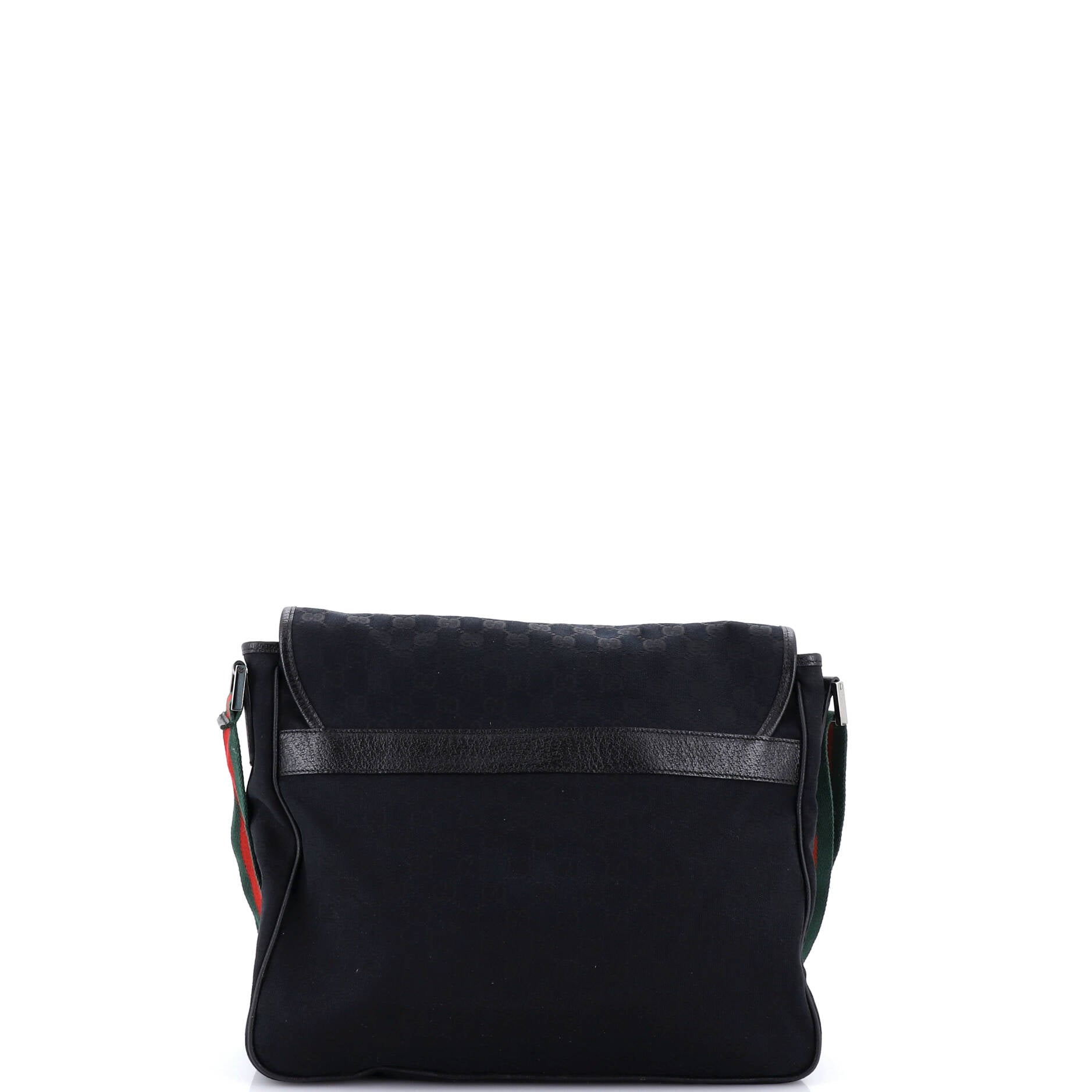 Web Strap Flap Messenger GG Canvas Medium
