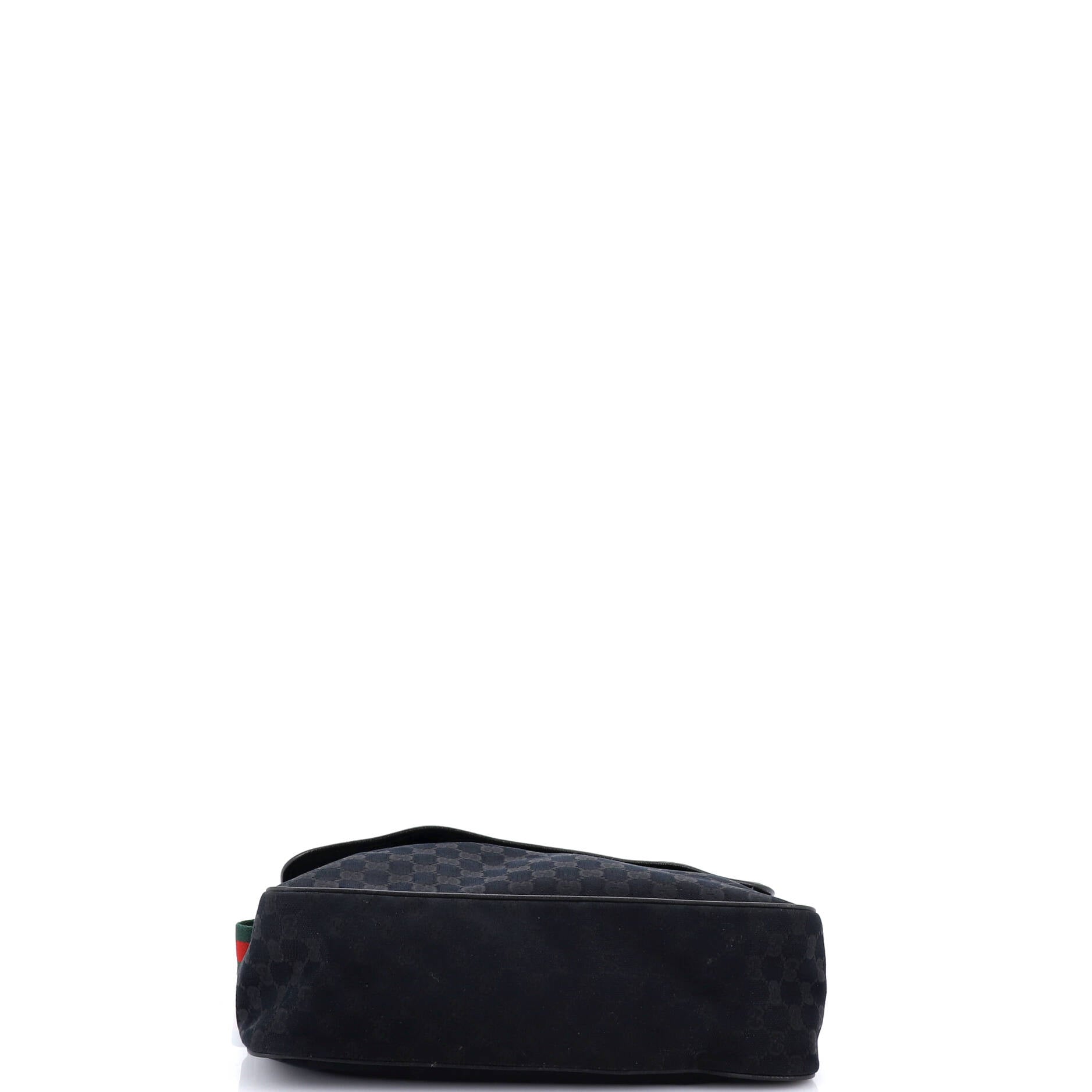 Web Strap Flap Messenger GG Canvas Medium