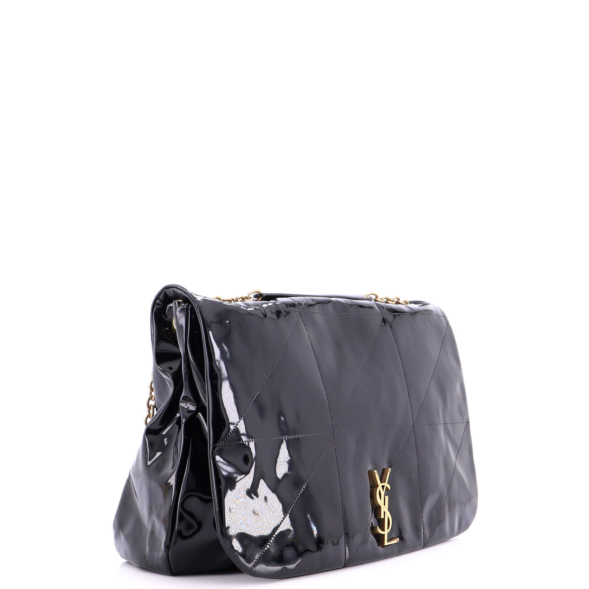 Jamie 4.3 Shoulder Bag Quilted Patent Large