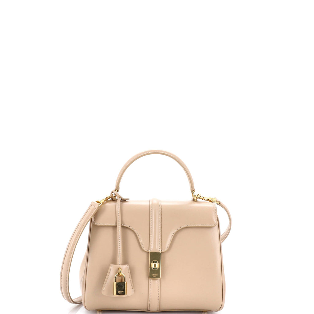 16 Top Handle Bag Smooth Calfskin Small