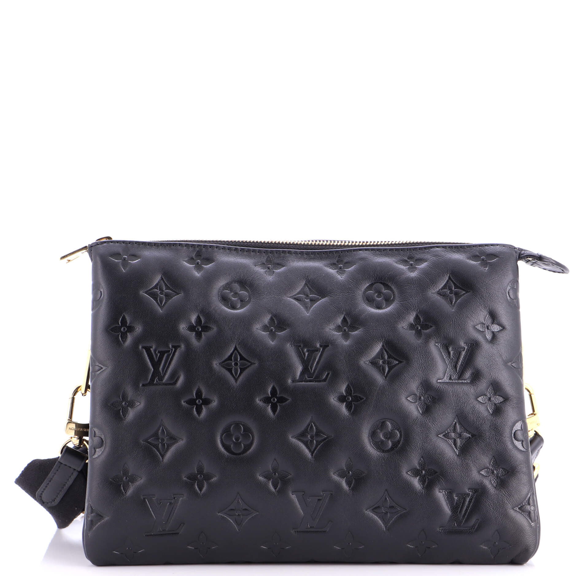 Coussin Bag Monogram Embossed Lambskin PM