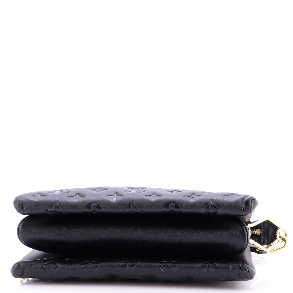 Coussin Bag Monogram Embossed Lambskin PM