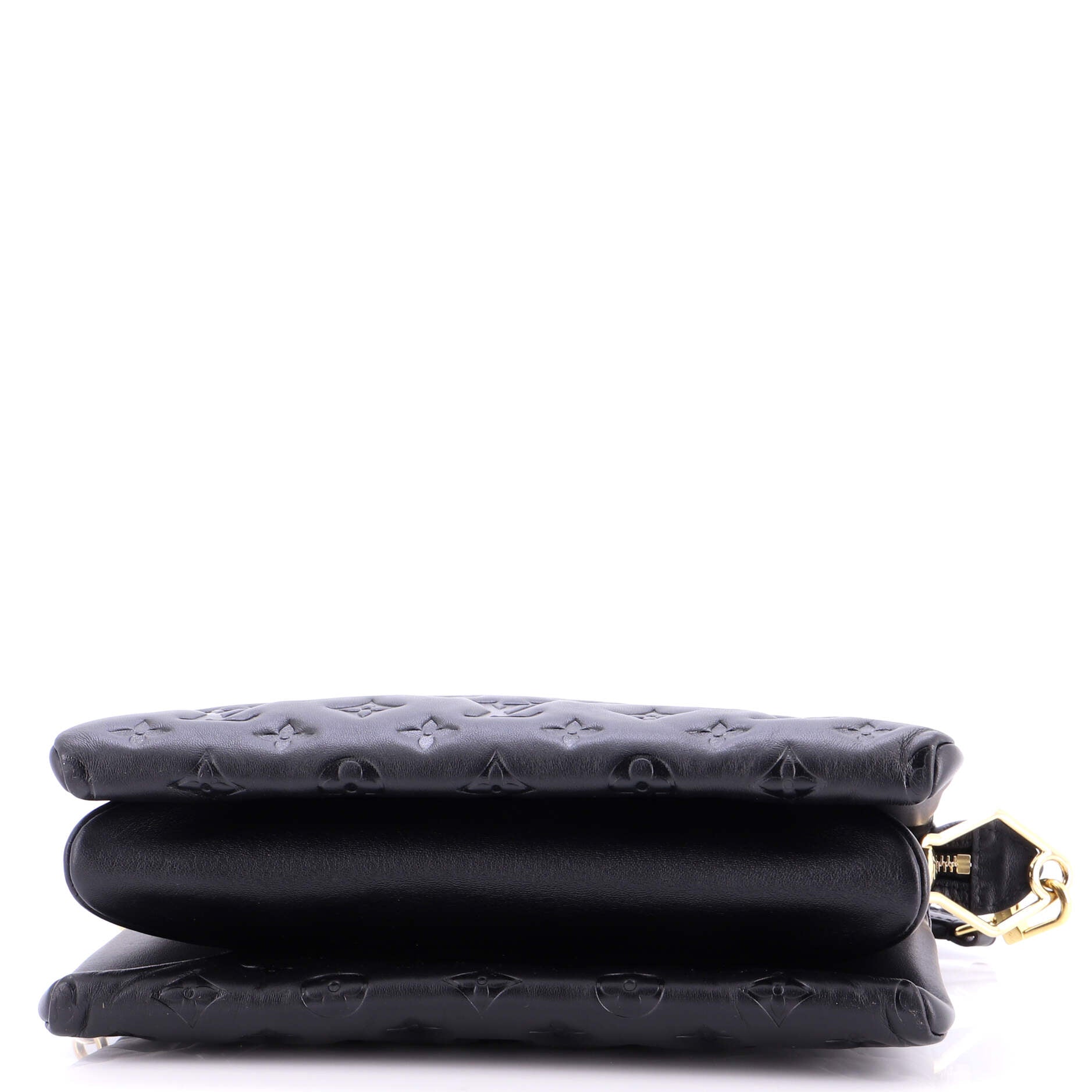 Coussin Bag Monogram Embossed Lambskin PM