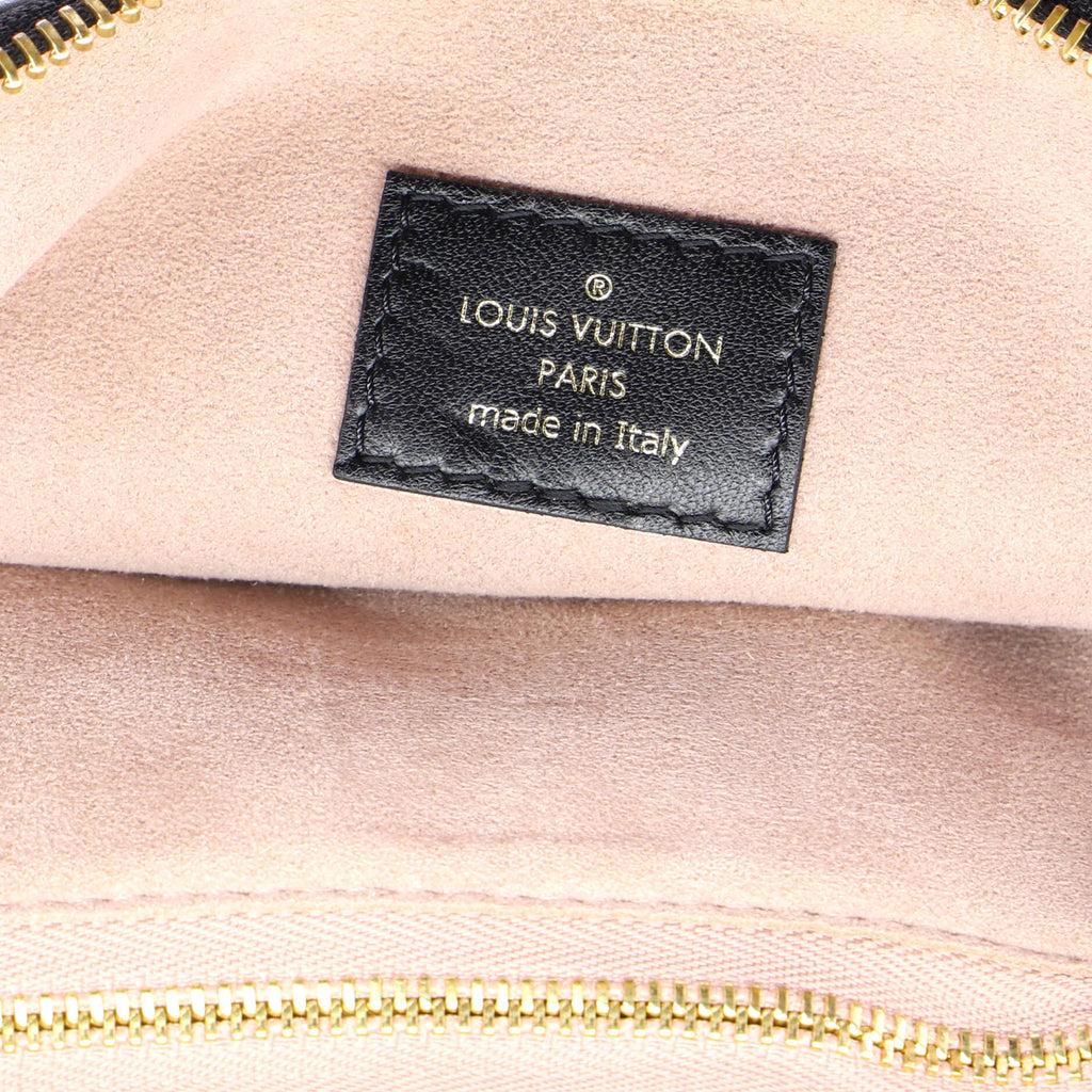 Coussin Bag Monogram Embossed Lambskin PM