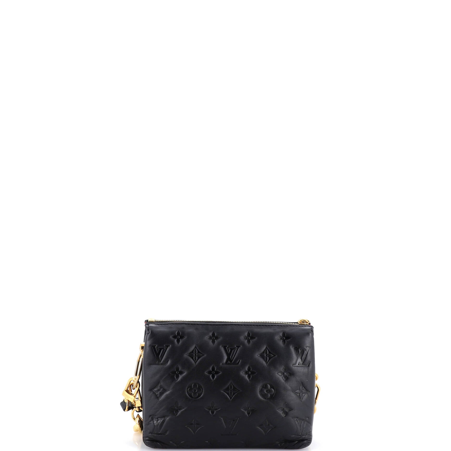 Coussin Bag Monogram Embossed Lambskin BB