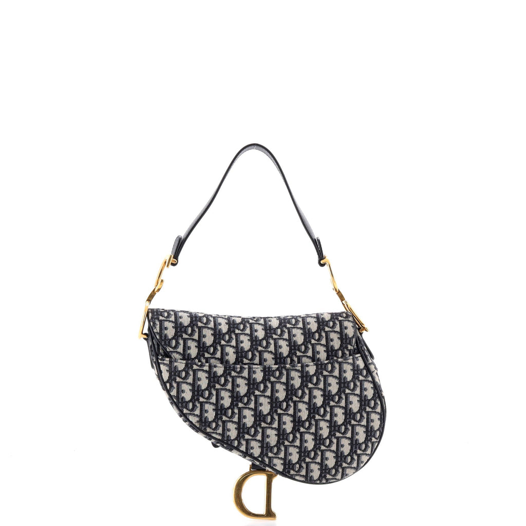 Saddle Handbag Oblique Canvas Medium