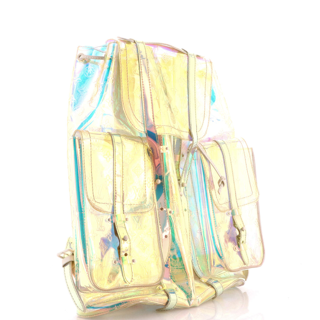 Christopher Backpack Limited Edition Monogram Prism PVC GM