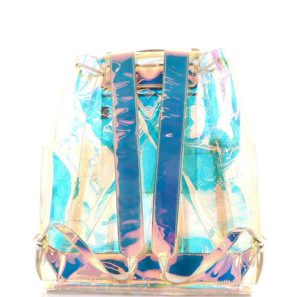 Christopher Backpack Limited Edition Monogram Prism PVC GM
