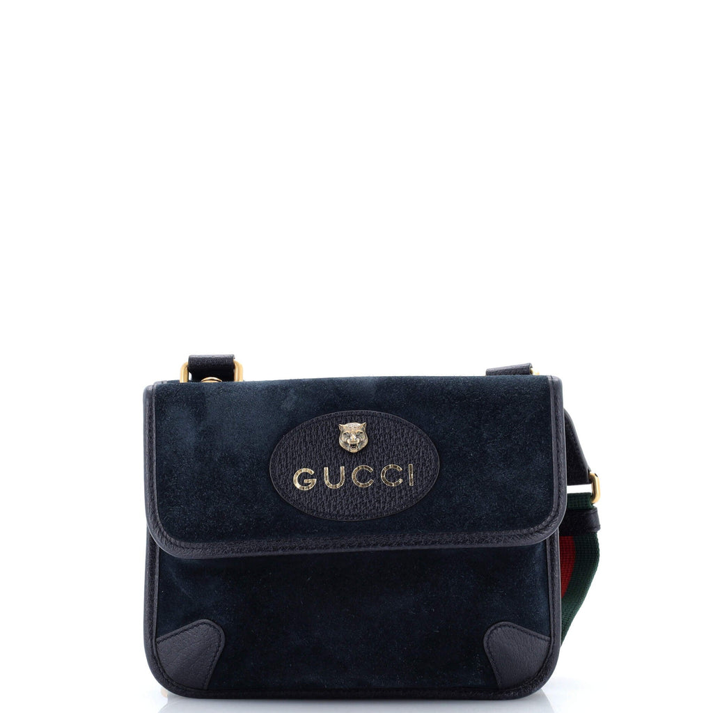 Neo Vintage Flap Messenger Suede Small