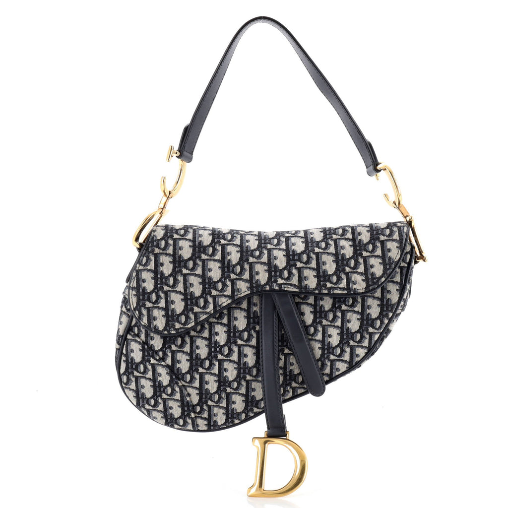 Saddle Handbag Oblique Canvas Medium